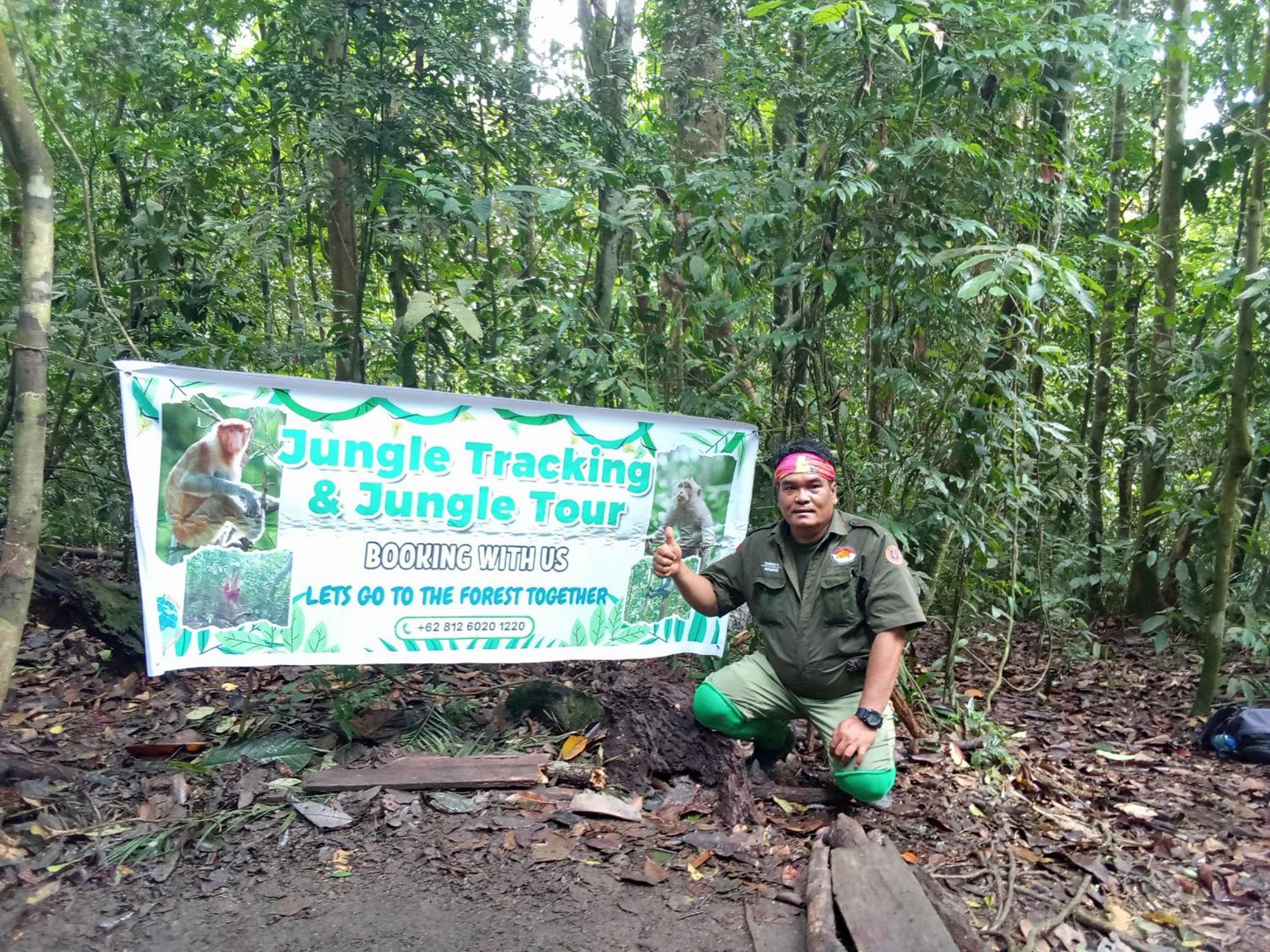 Hostel Jungle treking Bukit Lawang Exterior foto